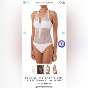 Melissa Odabash mesh swimsuit